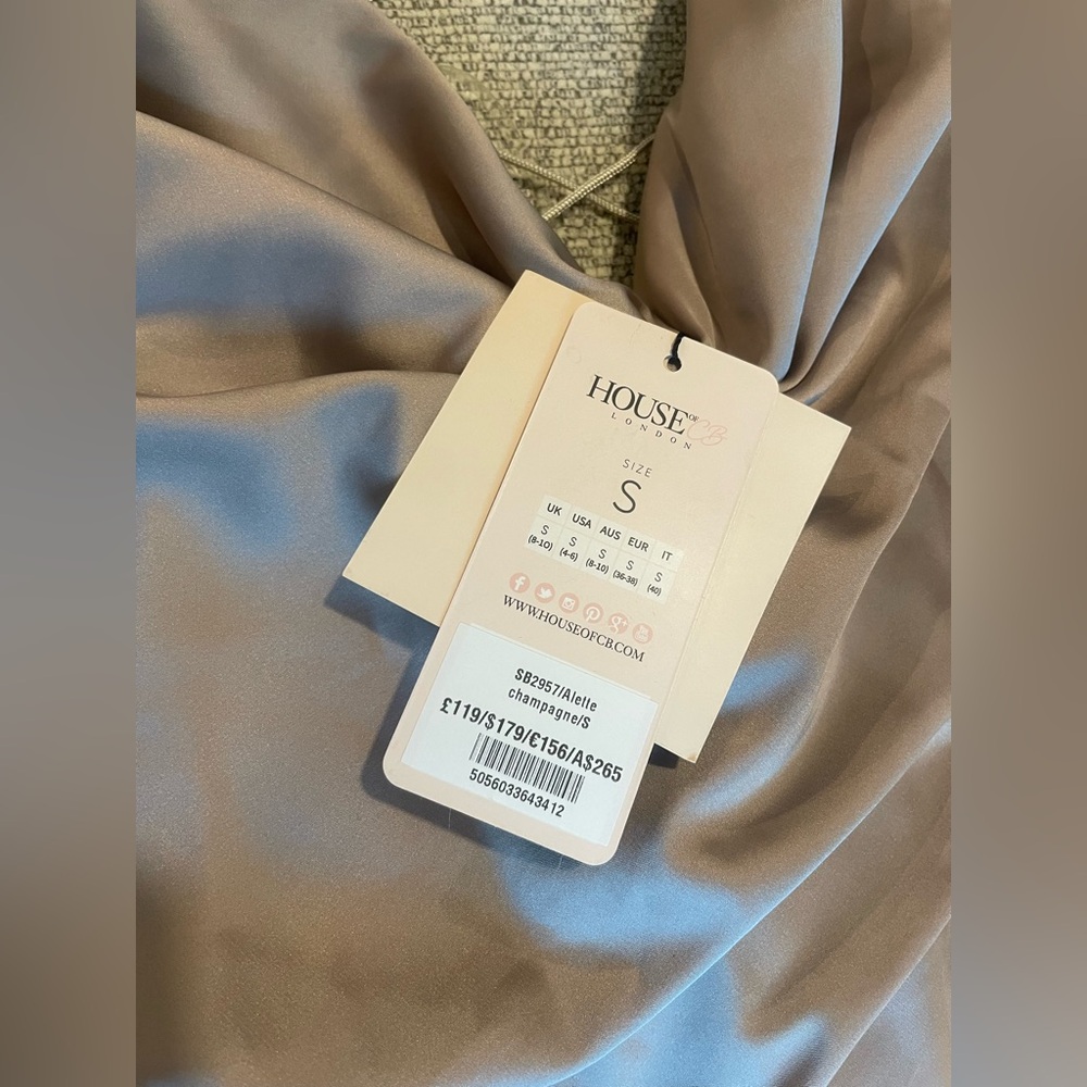 Satin Dress House of CB - Small